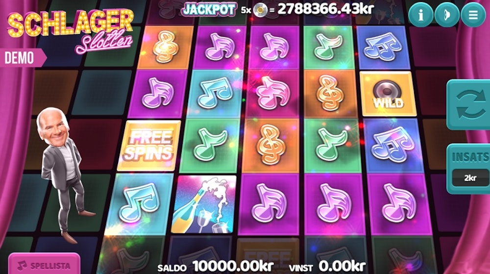 SchlagerSlotten finns nu hos Paf Casino