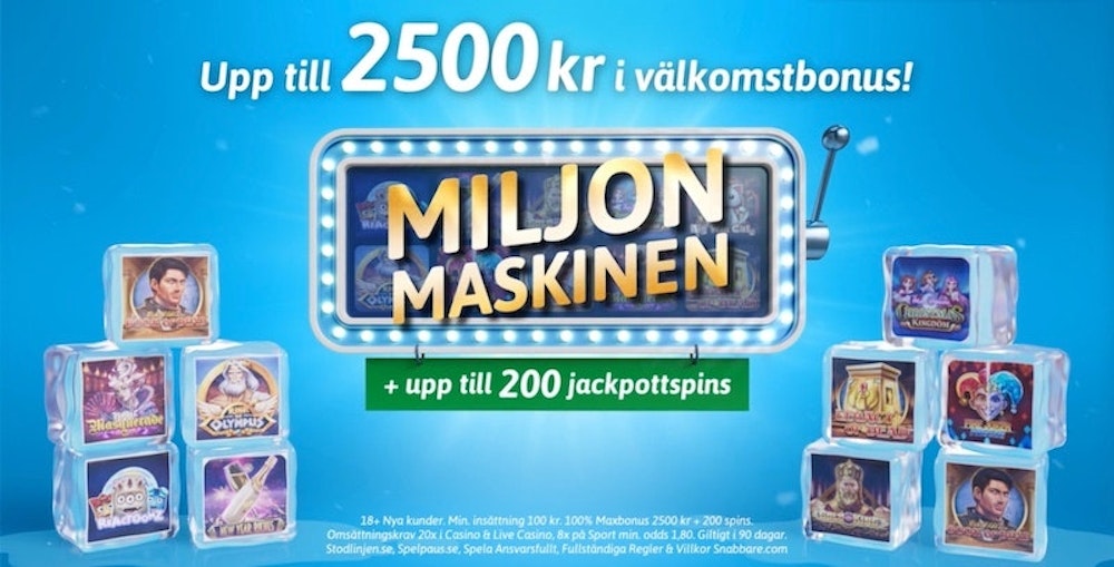 Vinterbonus med jackpottspins på Snabbare casino