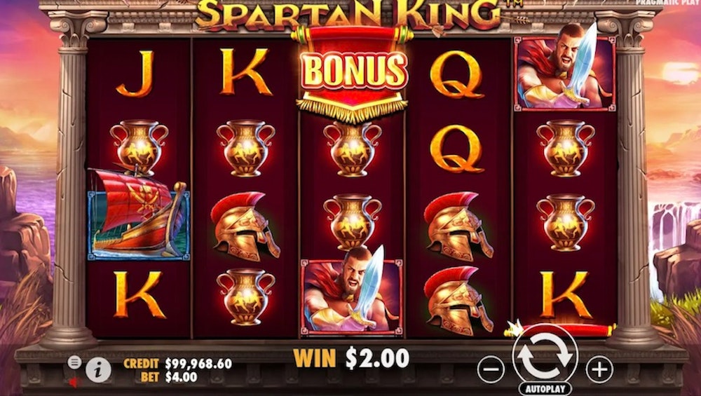 Spartan King från Pragmatic Play