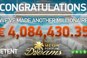 Svensk spelare vann 41 miljoner på Mega Fortune Dreams