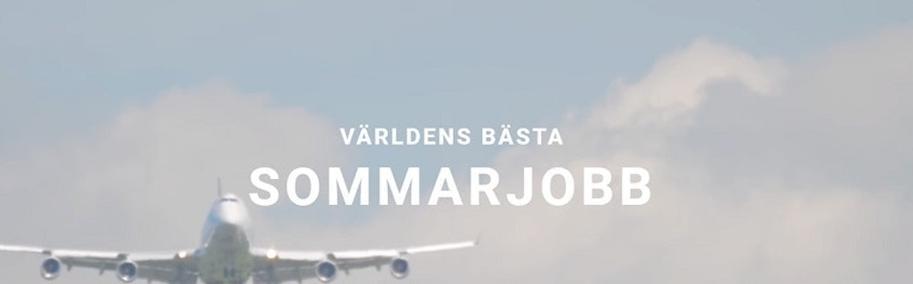 Världens bästa sommarjobb