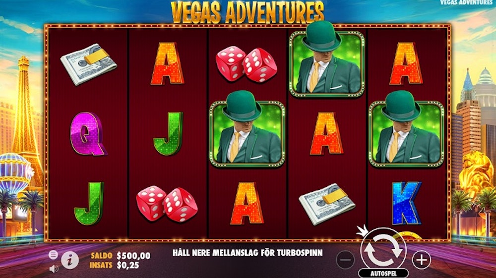 Vegas Adventures lanseras exklusivt hos detta casino