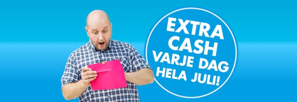 10 000 kr Lottas ut Varje Dag i Juli Hos Lekfullt & Roligt Casino