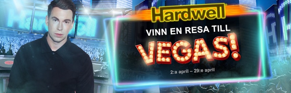 Spela Hardwells nya slot och vinn resa till Las Vegas