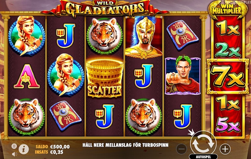 Wild Gladiators från Pragmatic Play