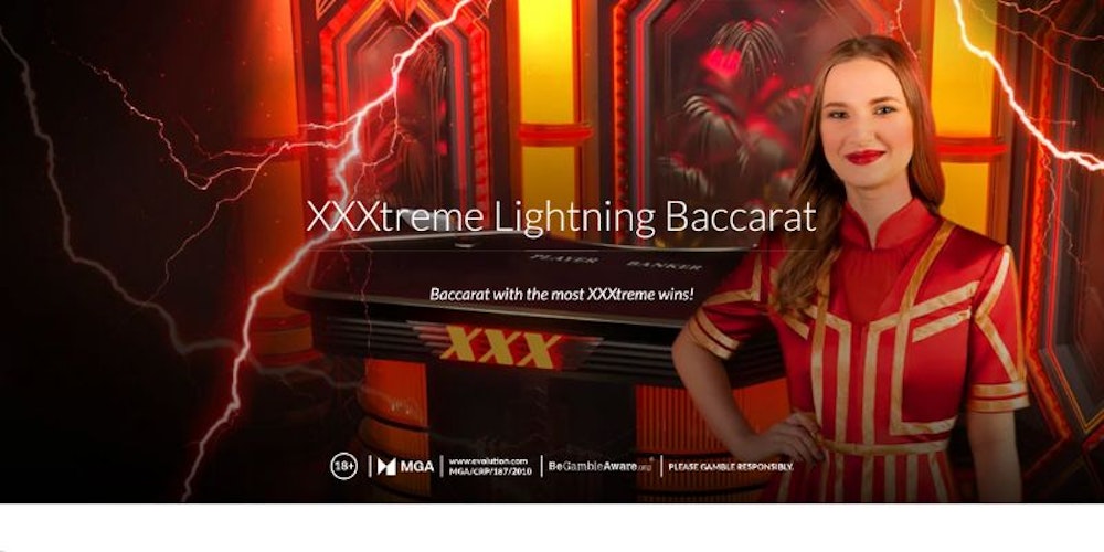 XXXtreme Lightning Baccarat Live